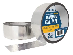 CINTA ALUMINIO 2´´X 50X1.2 MM YARDAS FOIL W/RBBR