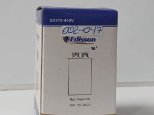 CAPACITOR 5MFD 370-440V EDISSON