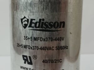 CAPACITOR 35+5MFD 370-440V EDISSON