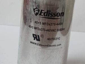 CAPACITOR 40+5MFD 370-440V EDISSON